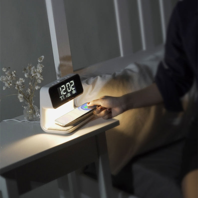 3 In 1 Bedside Lamp Wireless Charging/Phone Charger