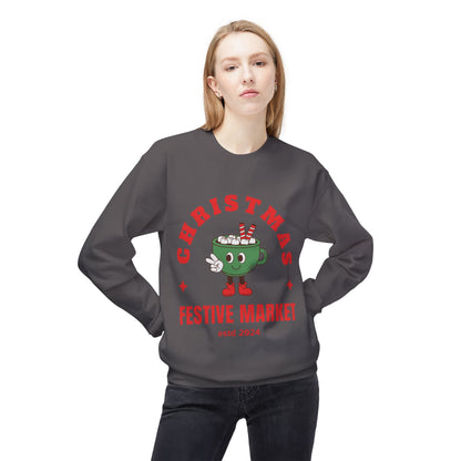 Christmas Festive Unisex Crewneck Sweatshirt🎄☕