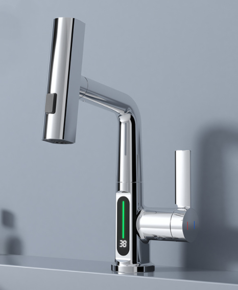 Intelligent Faucet With Digital Temperature Display