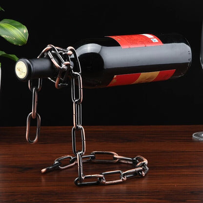 Floating Wine Bottle Holder Decoration