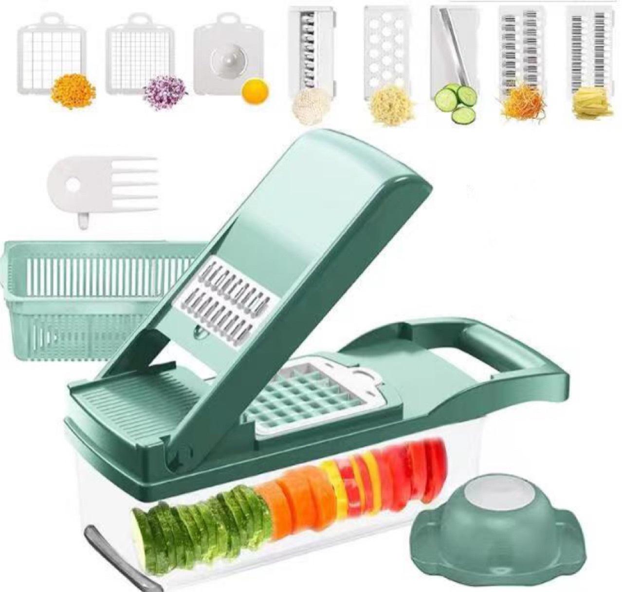 12 In 1 Manual Kitchen Vegetable Chopper