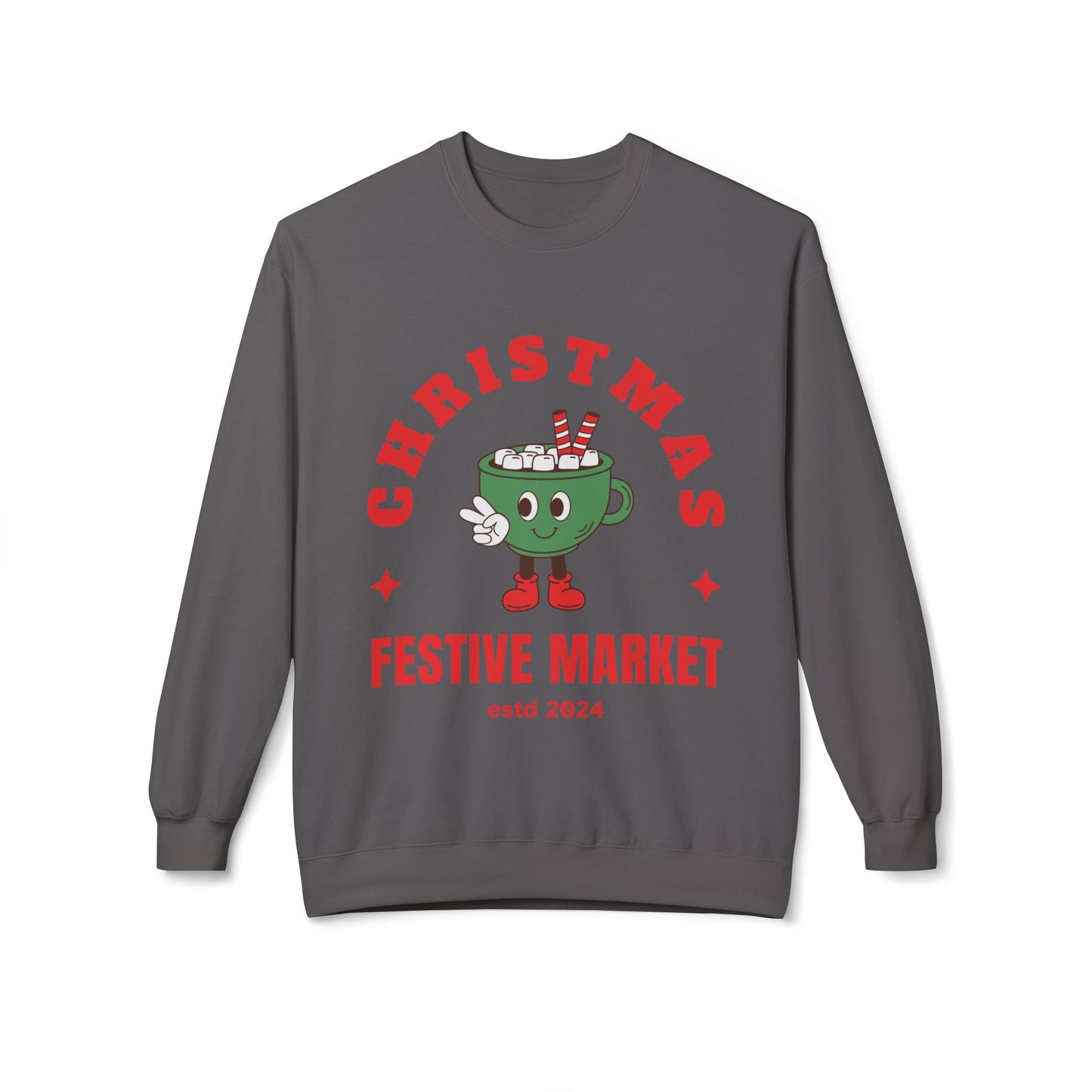 Christmas Festive Unisex Crewneck Sweatshirt🎄☕