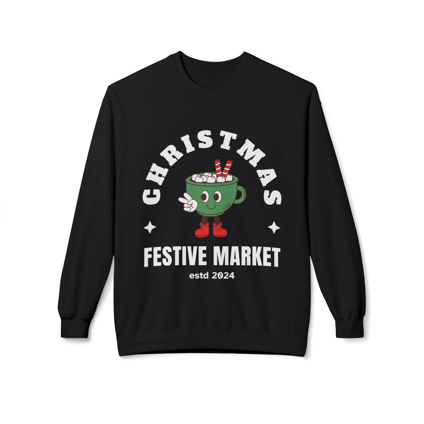 Christmas Festive Unisex Crewneck Sweatshirt🎄☕