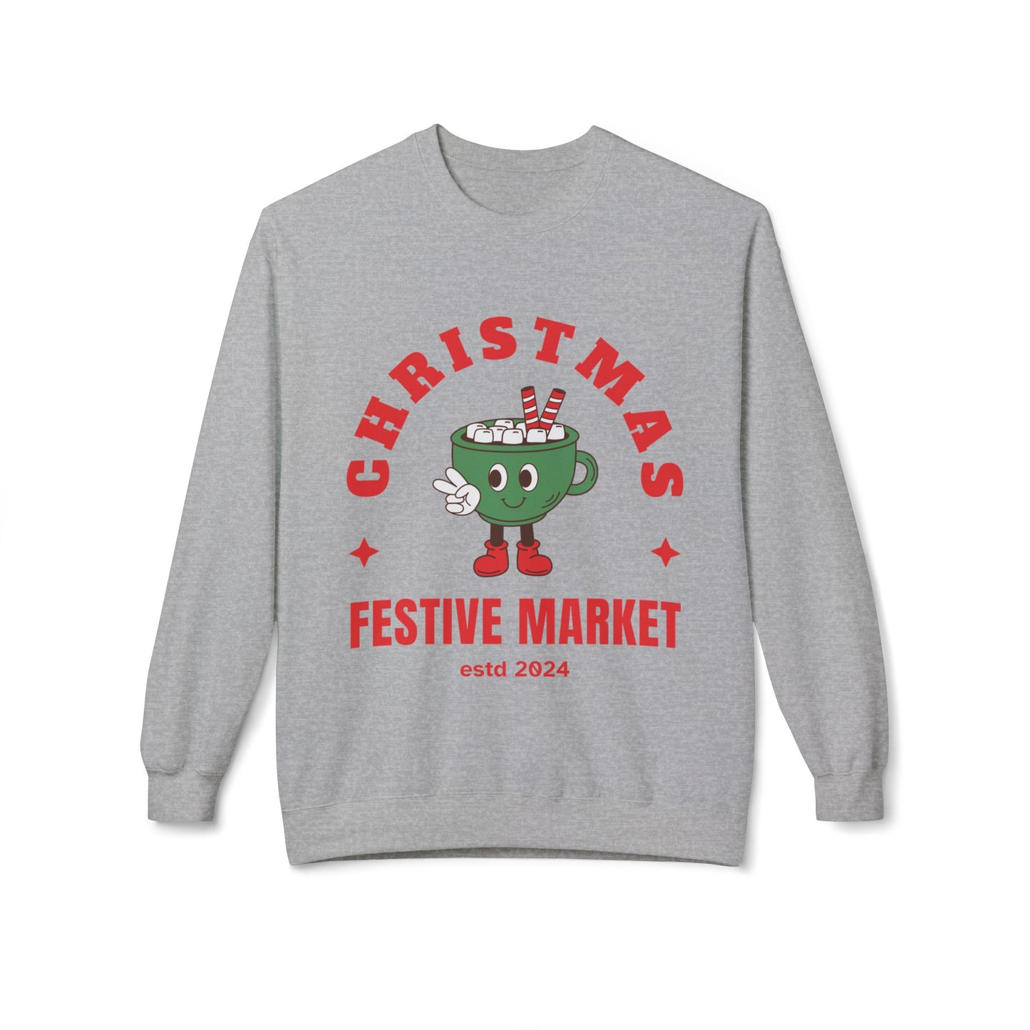 Christmas Festive Unisex Crewneck Sweatshirt🎄☕