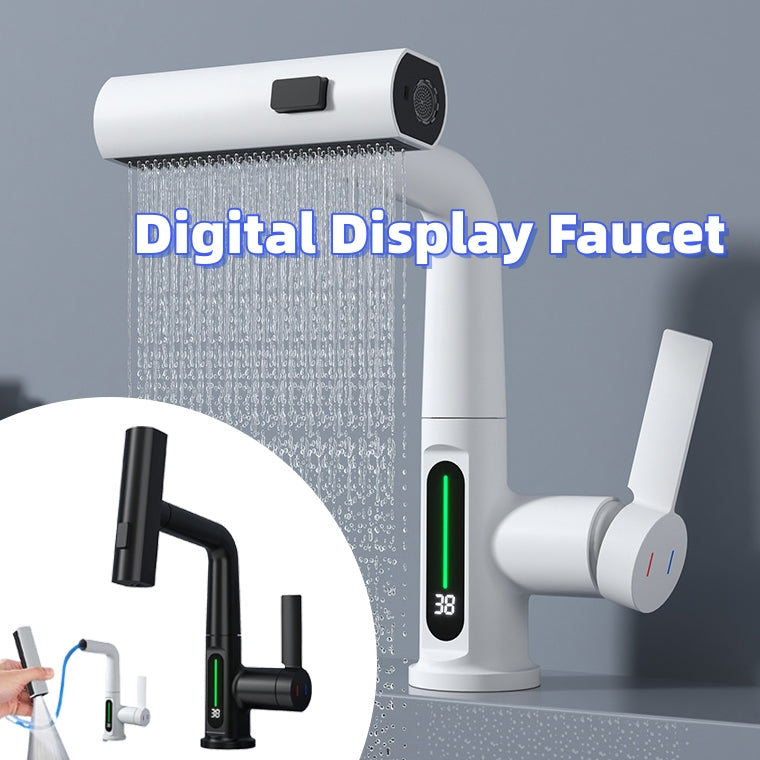 Intelligent Faucet With Digital Temperature Display