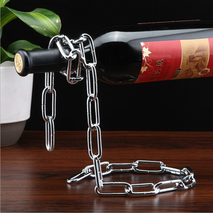 Floating Wine Bottle Holder Decoration