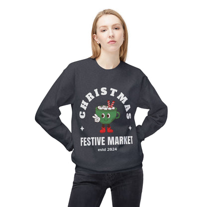 Christmas Festive Unisex Crewneck Sweatshirt🎄☕