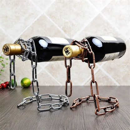 Floating Wine Bottle Holder Decoration