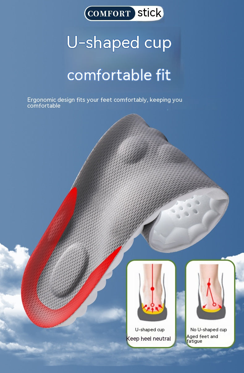 4D Shock-Absorbing Insoles