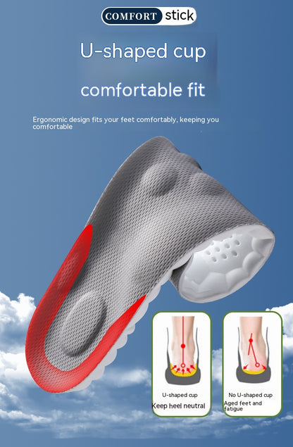 4D Shock-Absorbing Insoles