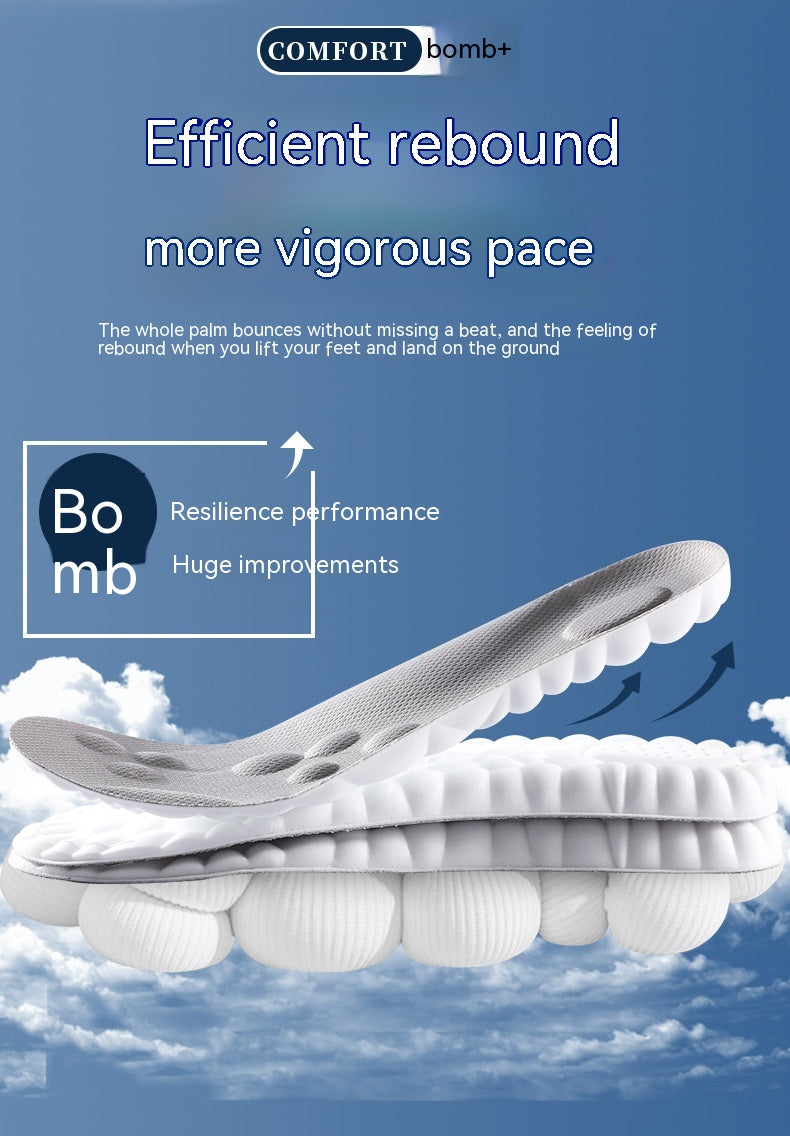 4D Shock-Absorbing Insoles