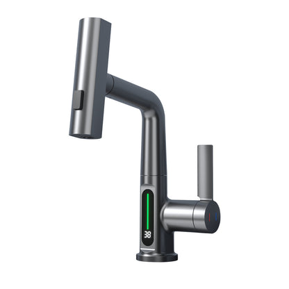 Intelligent Faucet With Digital Temperature Display