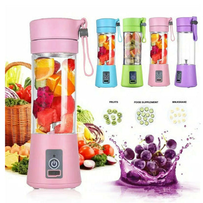 Portable Fruit And Juice Mixer/Blender With USB